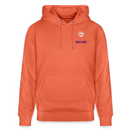 FOOD LOVE Unisex Bio Hoodie Bolo Stile - Hellrot