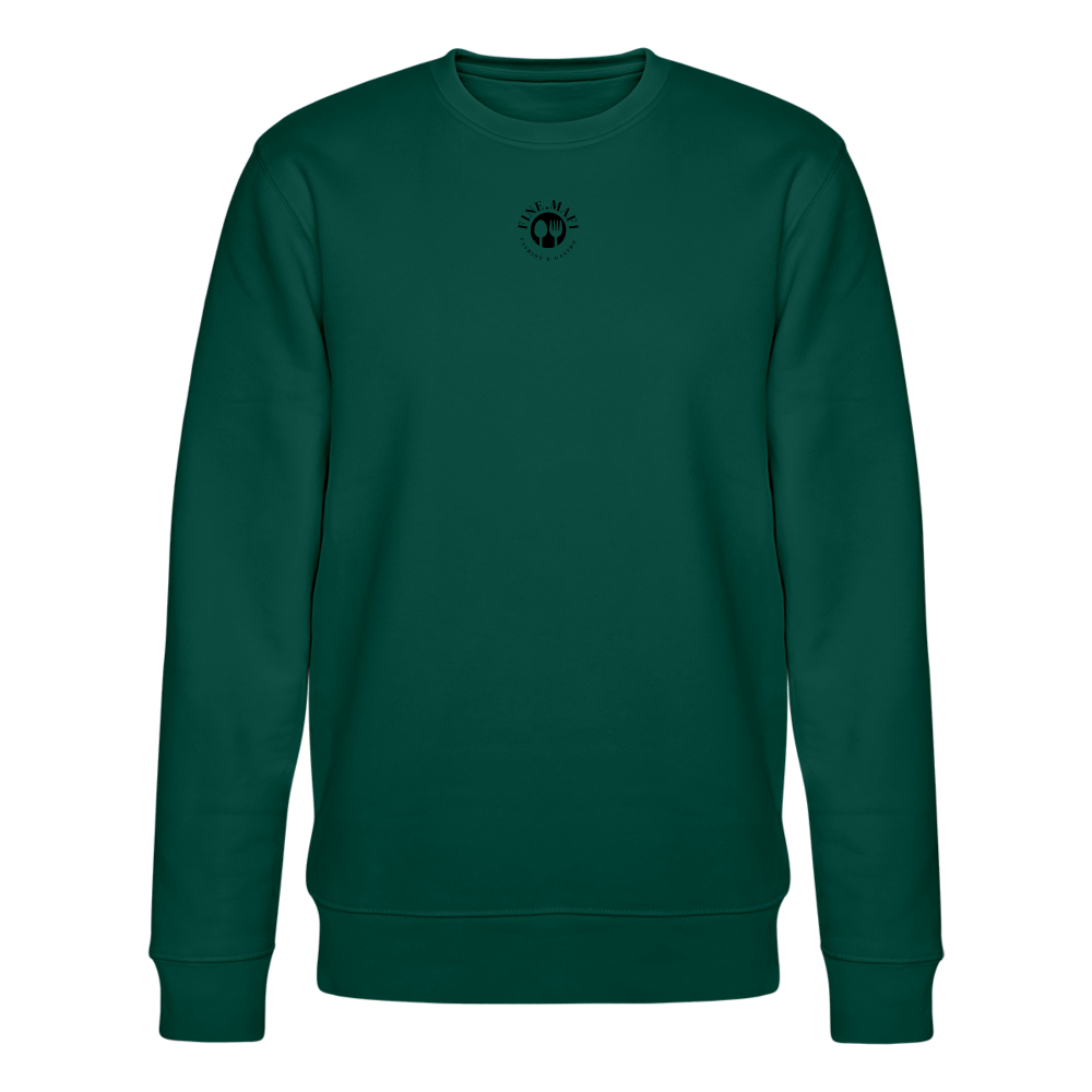 FOOD LOVE Unisex Oversize Bio-Sweatshirt Hummus - Forest