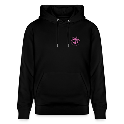 FOOD LOVE Unisex Bio-Hoodie DIGGA - Schwarz