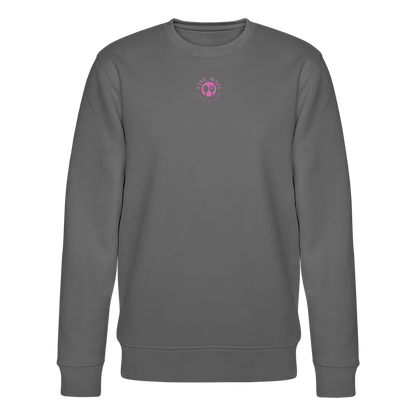 FOOD LOVE Unisex Bio-Sweatshirt DIGGA - Anthrazit