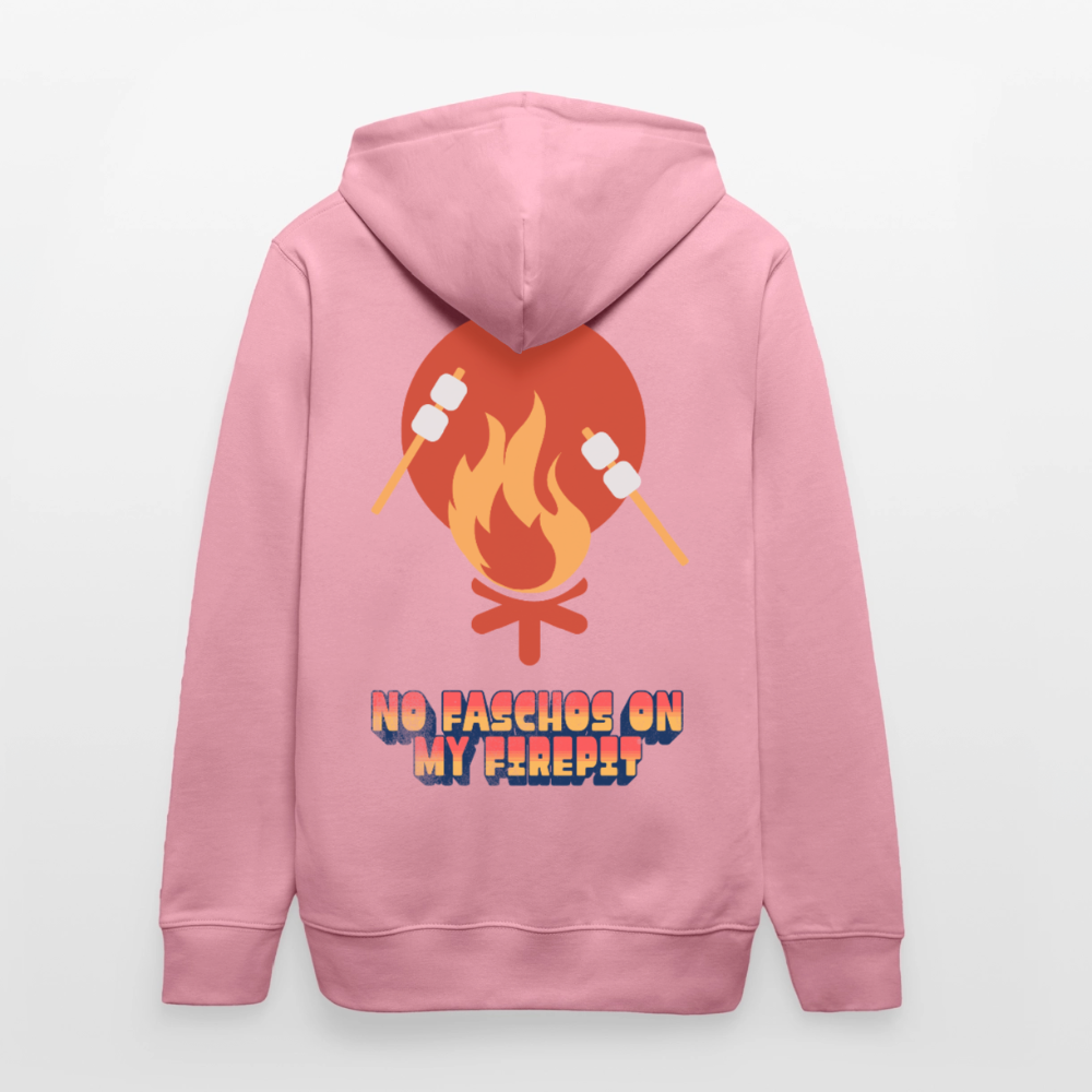 Vanlife Unisex Bio-Hoodie Firepit - Lila Traum