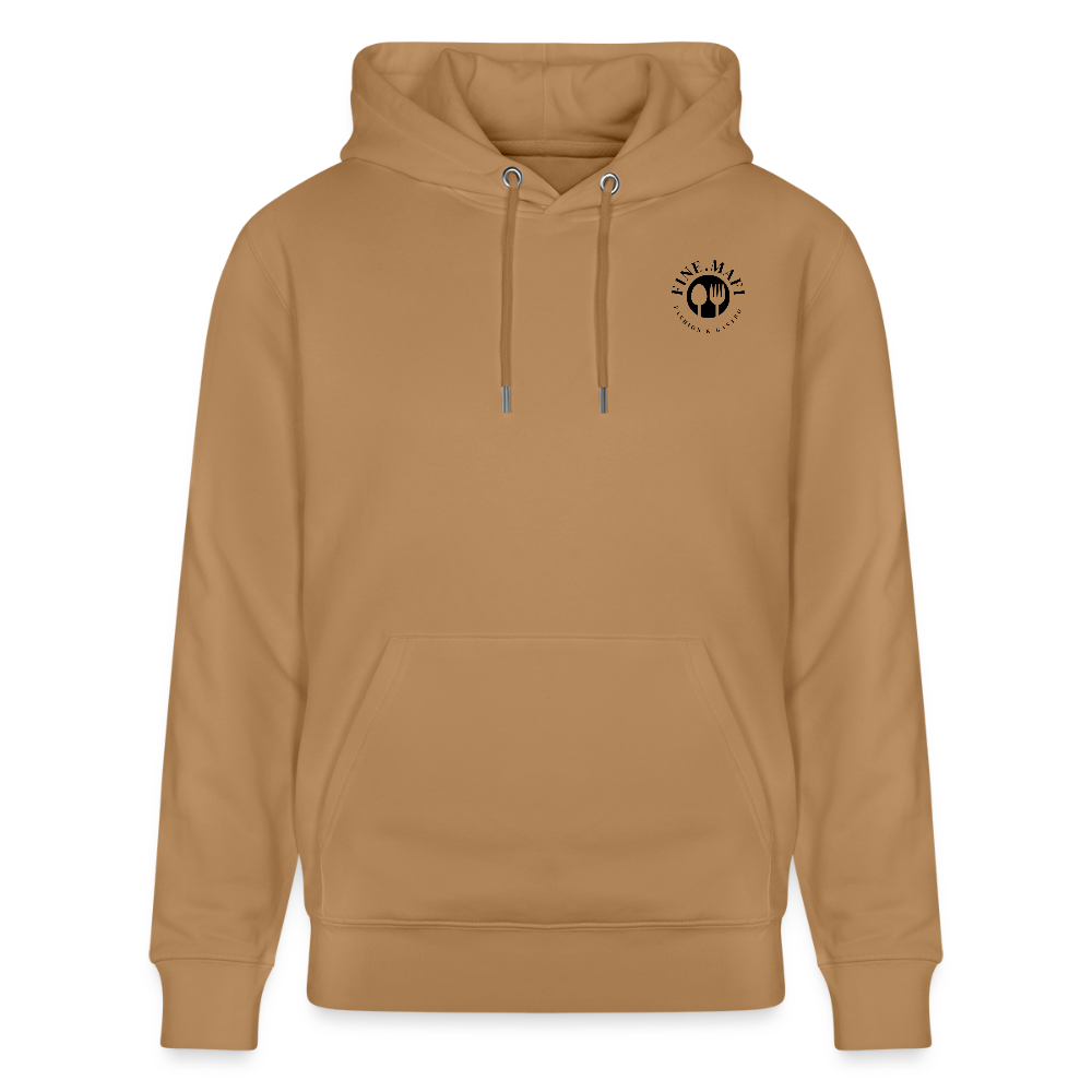 FOOD LOVE Unisex Bio-Hoodie Hummus - Karamell 