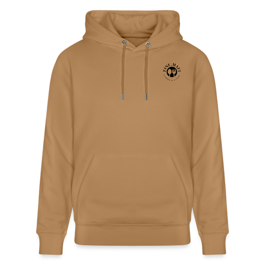 FOOD LOVE Unisex Bio-Hoodie Hummus - Karamell 