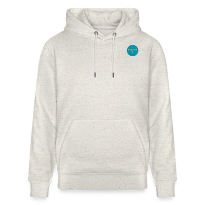 FINE.MAFI in Food we Trust Unisex Organic Hoodie - Beige meliert
