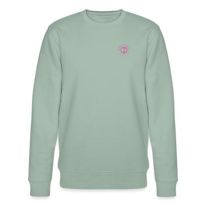 FINE.MAFI Unisex Bio-Sweatshirt Zero Waste Crew - Helles Graugrün