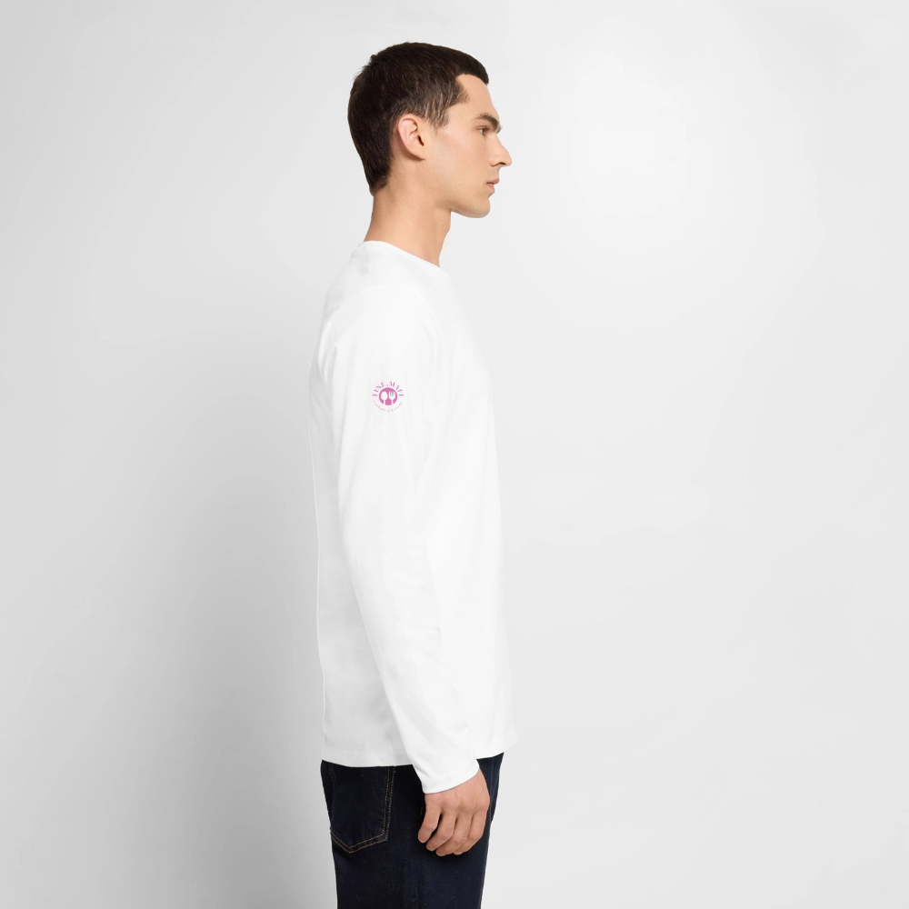 Food Couture Bio Langarmshirt - Weiß