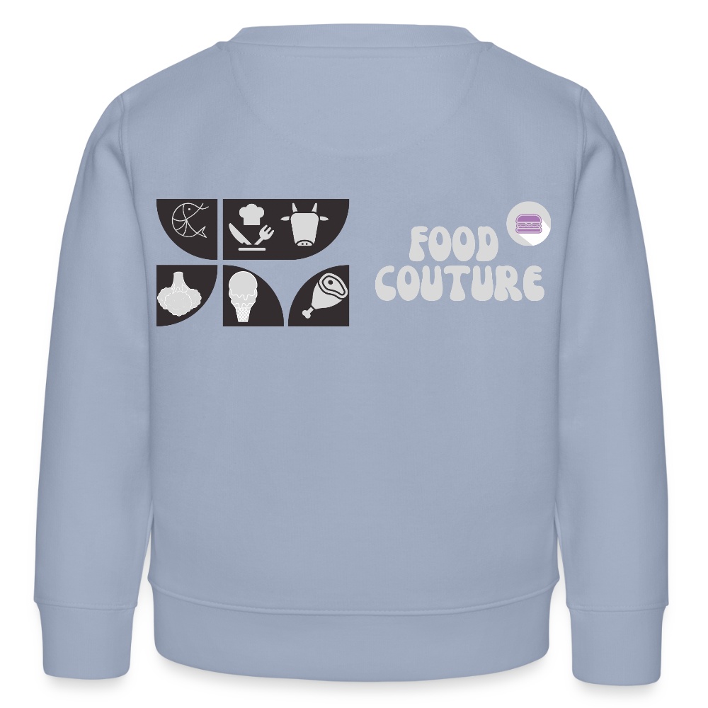 Food Couture Bio Kinder Sweatshirt - Lavendel-Violett