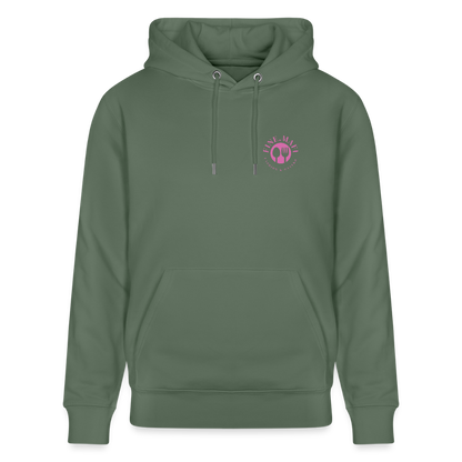 FOOD LOVE Unisex Bio-Hoodie DIGGA - Tanngrün