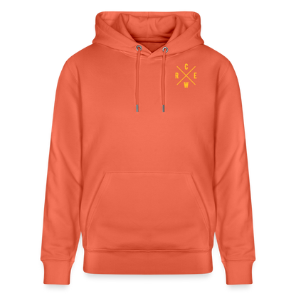 FINE.MAFI Relaxed Hoodie CREW - Hellrot
