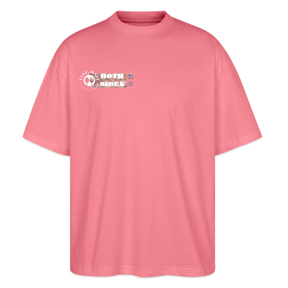 FINE.MAFI Oversized Unisex Bio T-Shirt Chicken - Pink 