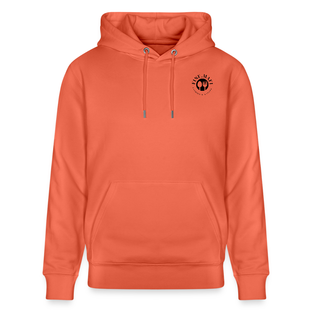 FOOD LOVE Unisex Bio-Hoodie Hummus - Hellrot