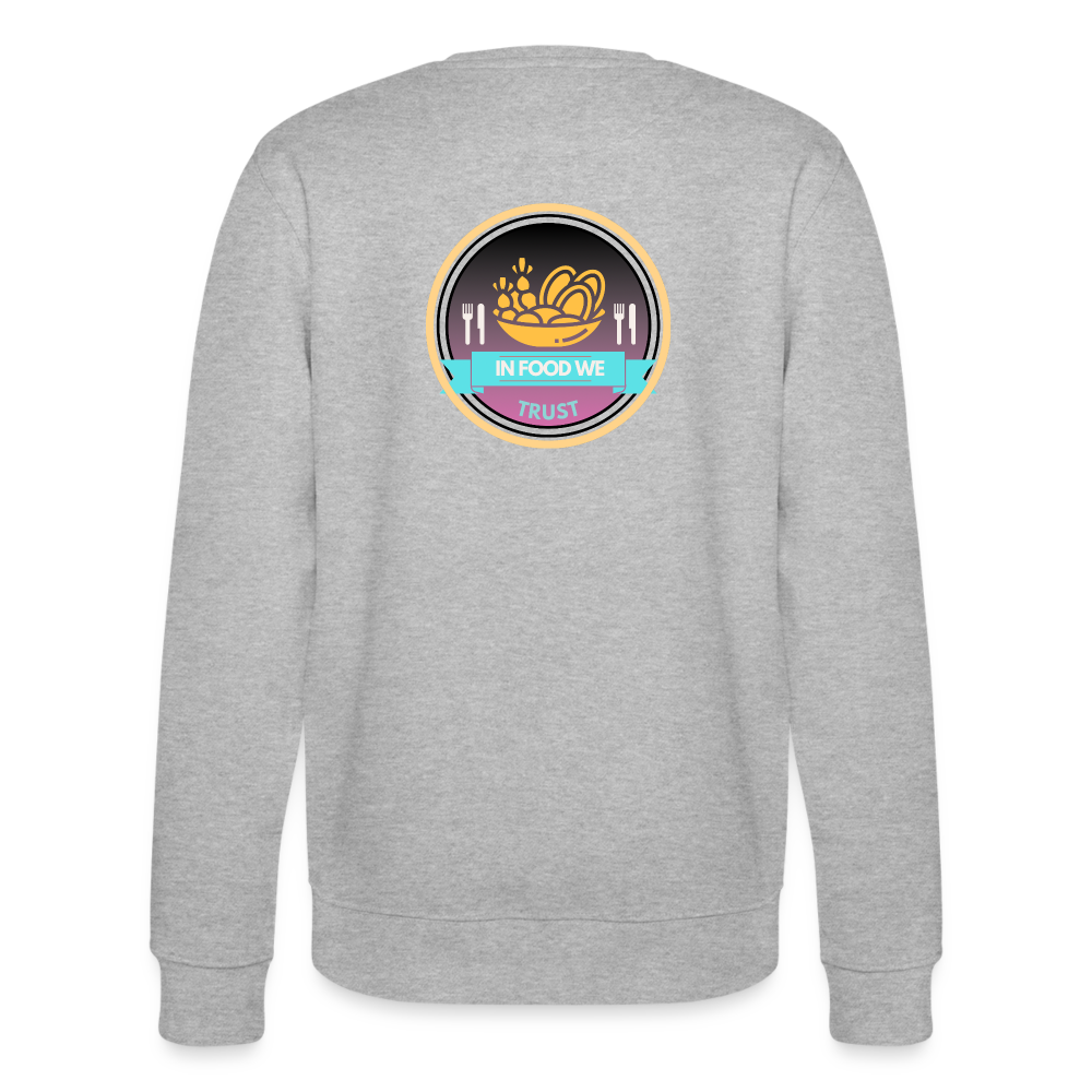FINE.MAFI Unisex Bio-Sweatshirt IFWT - Grau meliert