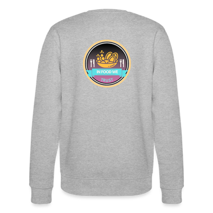 FINE.MAFI Unisex Bio-Sweatshirt IFWT - Grau meliert