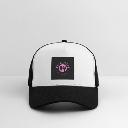 Trucker Cap - Weiß/Schwarz