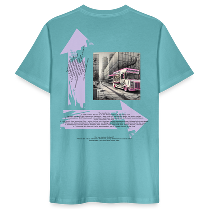 FOOD LOVE Männer Bio-T-Shirt CW - Pastelltürkis