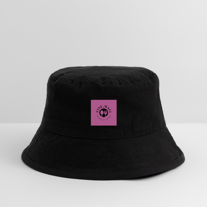 FINE.MAFI recycelter Bucket Hat - Schwarz
