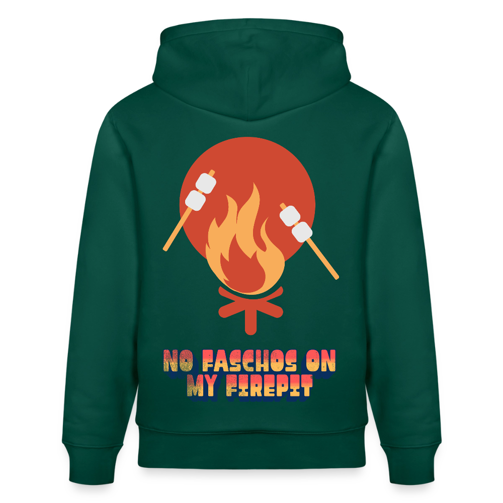 Vanlife Unisex Bio-Hoodie Firepit - Forest