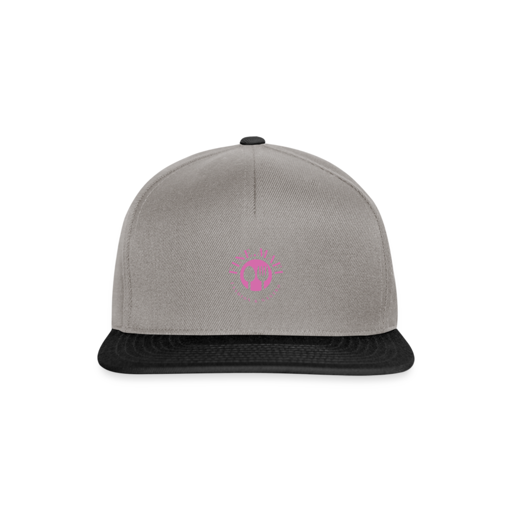 Snapback Cap FINE.MAFI - Graphit/Schwarz