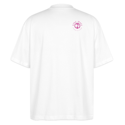 FINE MAFI Oversized Unisex Bio T-Shirt Mise En Place Ice - Weiß