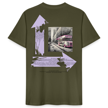 FOOD LOVE Männer Bio-T-Shirt CW - Khaki