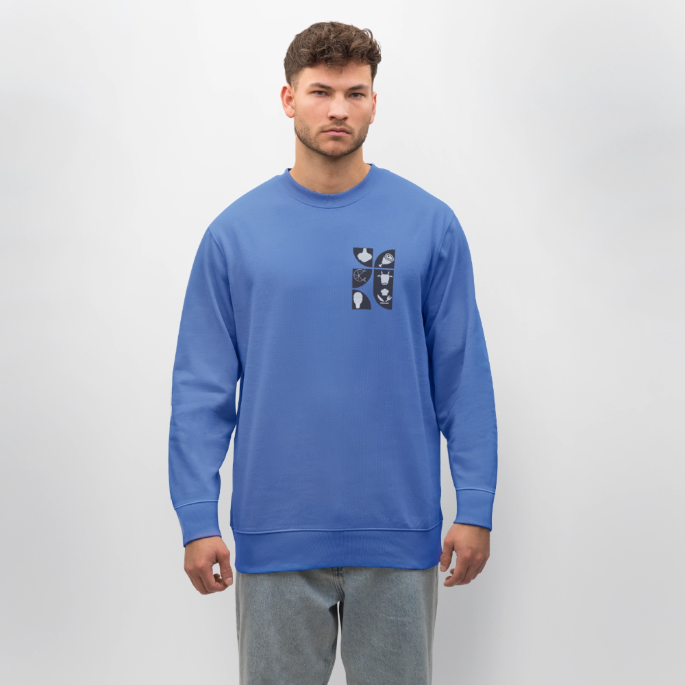 Food Couture Unisex Bio-Sweatshirt - Blau