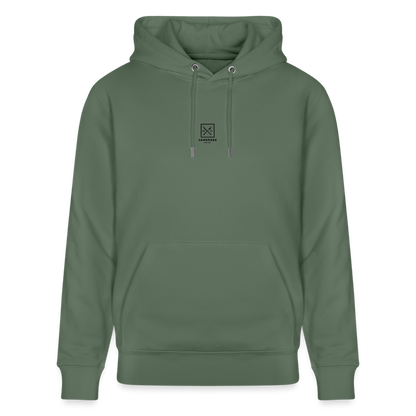 FINE.MAFI Bio Relaxed Hoodie CREW - Tanngrün