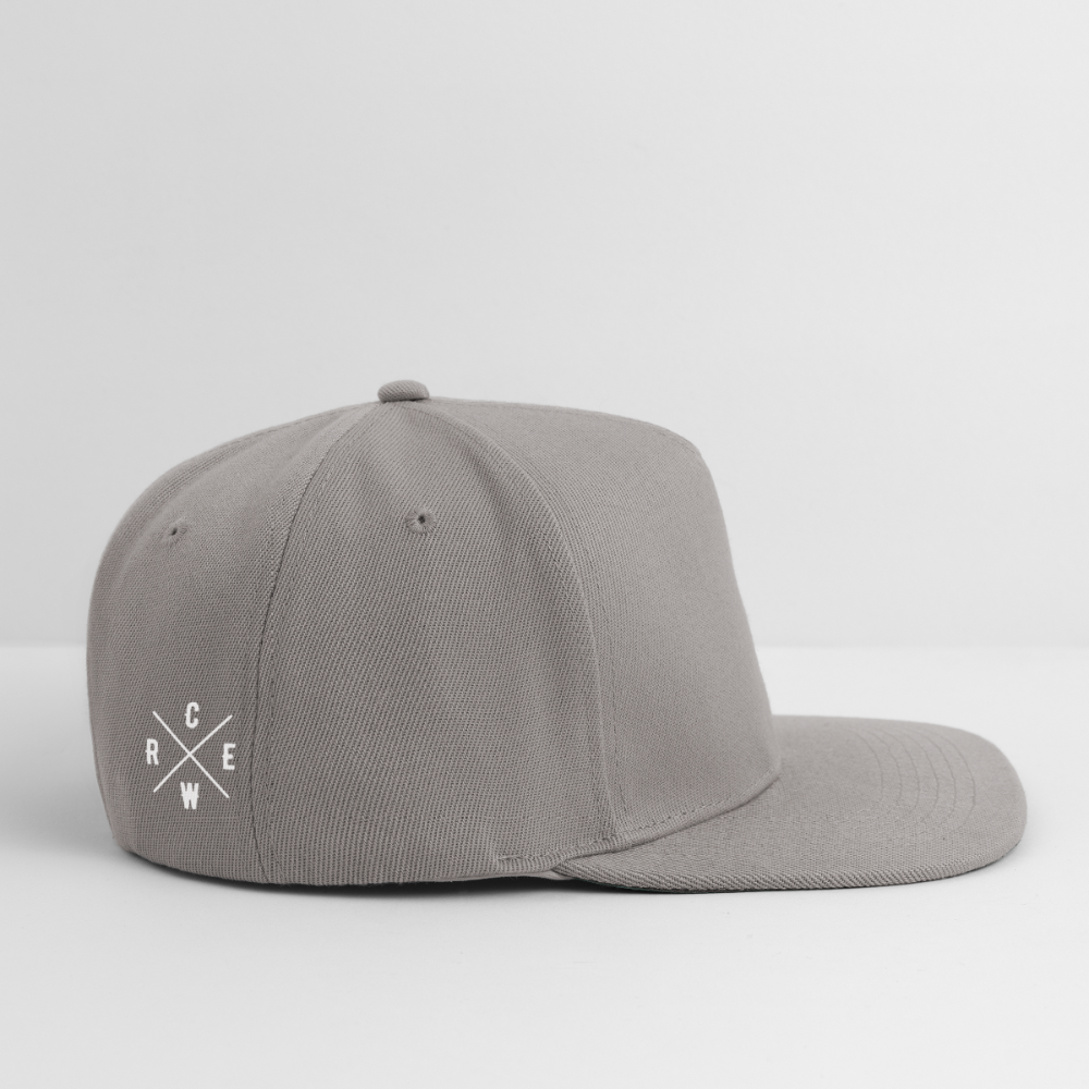 FINE.MAFI Crew Snapback Cap - Graphit/Graphit