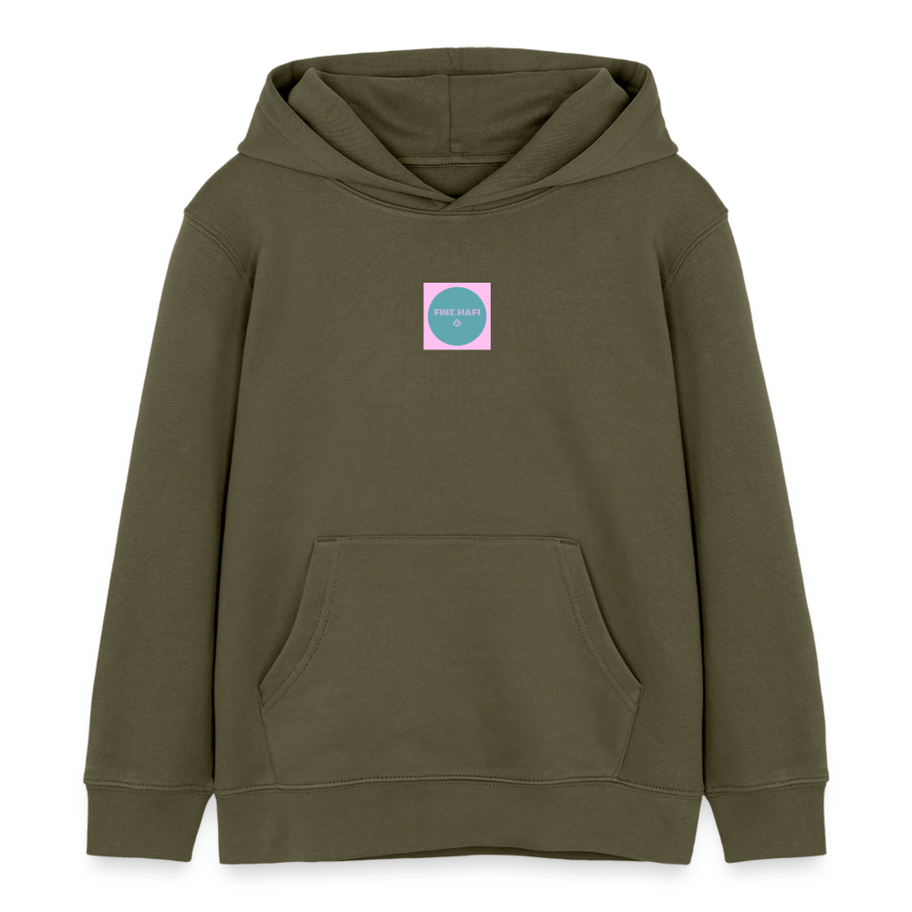 Gastrokids Unisex Organic Hoodie Crew - Khaki
