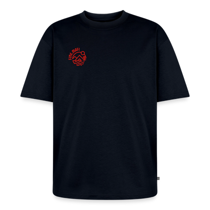 Vanlife Unisex Premium Oversized Bio T-Shirt Coffee - Navy
