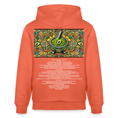 FOOD LOVE Unisex Bio-Hoodie Guaca - Hellrot