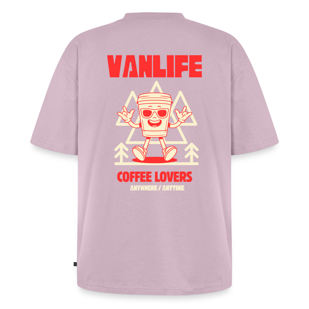 Vanlife Unisex Premium Oversized Bio T-Shirt Coffee - Altrosa