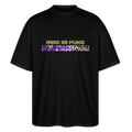 FINE MAFI Oversized Unisex Bio T-Shirt Mise En Place - Schwarz