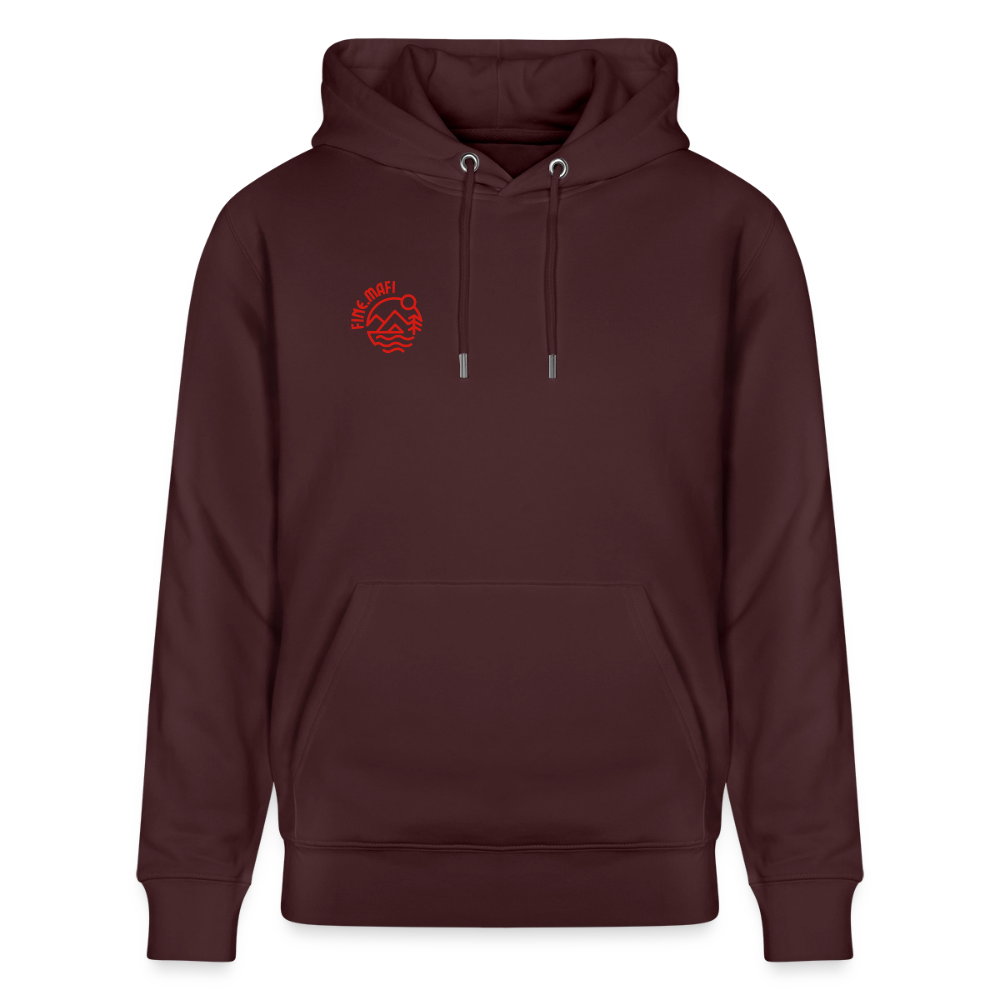 Vanlife Unisex Bio-Hoodie Coffee - Maroon
