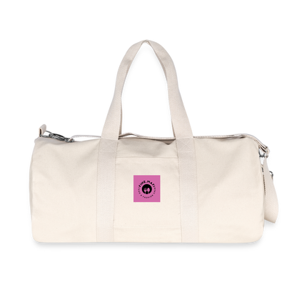 FINE.MAFI recycelte Canvas Duffle Bag - Naturweiß