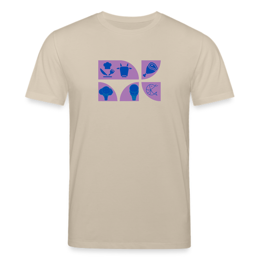 Food Couture Unisex Bio-T-Shirt - Beige