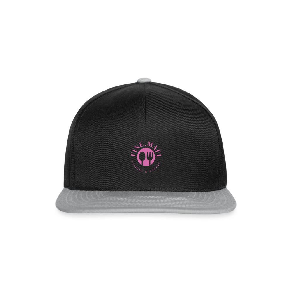 Snapback Cap FINE.MAFI - Schwarz/Grau