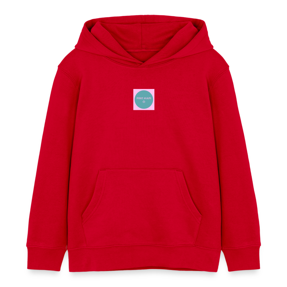 Gastrokids Unisex Organic Hoodie Crew - Rot