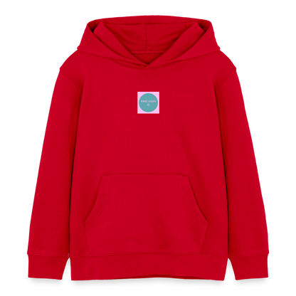 Gastrokids Unisex Organic Hoodie Crew - Rot