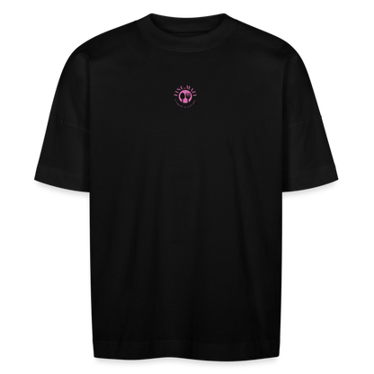 FINE.MAFI Unisex Oversized Bio-T-Shirt – Modell „CW“ - Schwarz