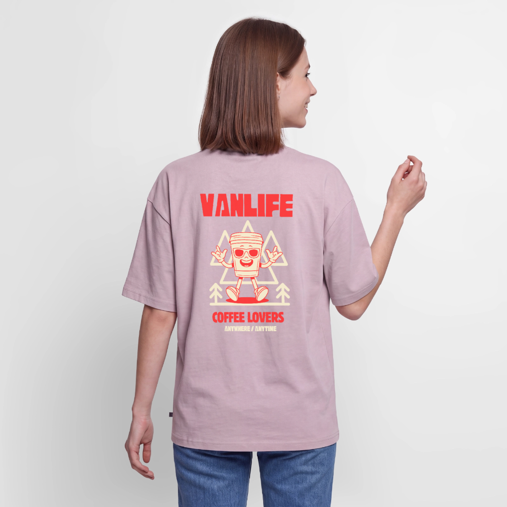 Vanlife Unisex Premium Oversized Bio T-Shirt Coffee - Altrosa