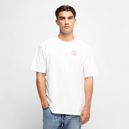Vanlife Unisex Premium Oversized Bio T-Shirt F.CK Normal - Weiß