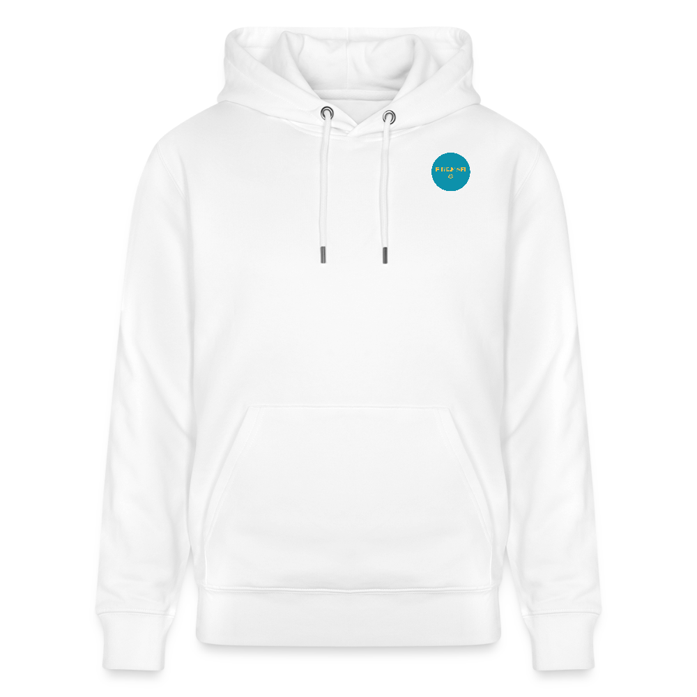 FINE.MAFI in Food we Trust Unisex Organic Hoodie - Weiß