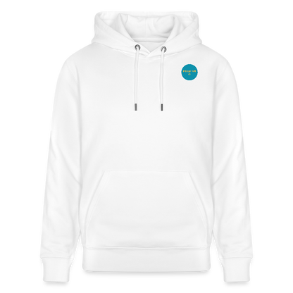 FINE.MAFI in Food we Trust Unisex Organic Hoodie - Weiß