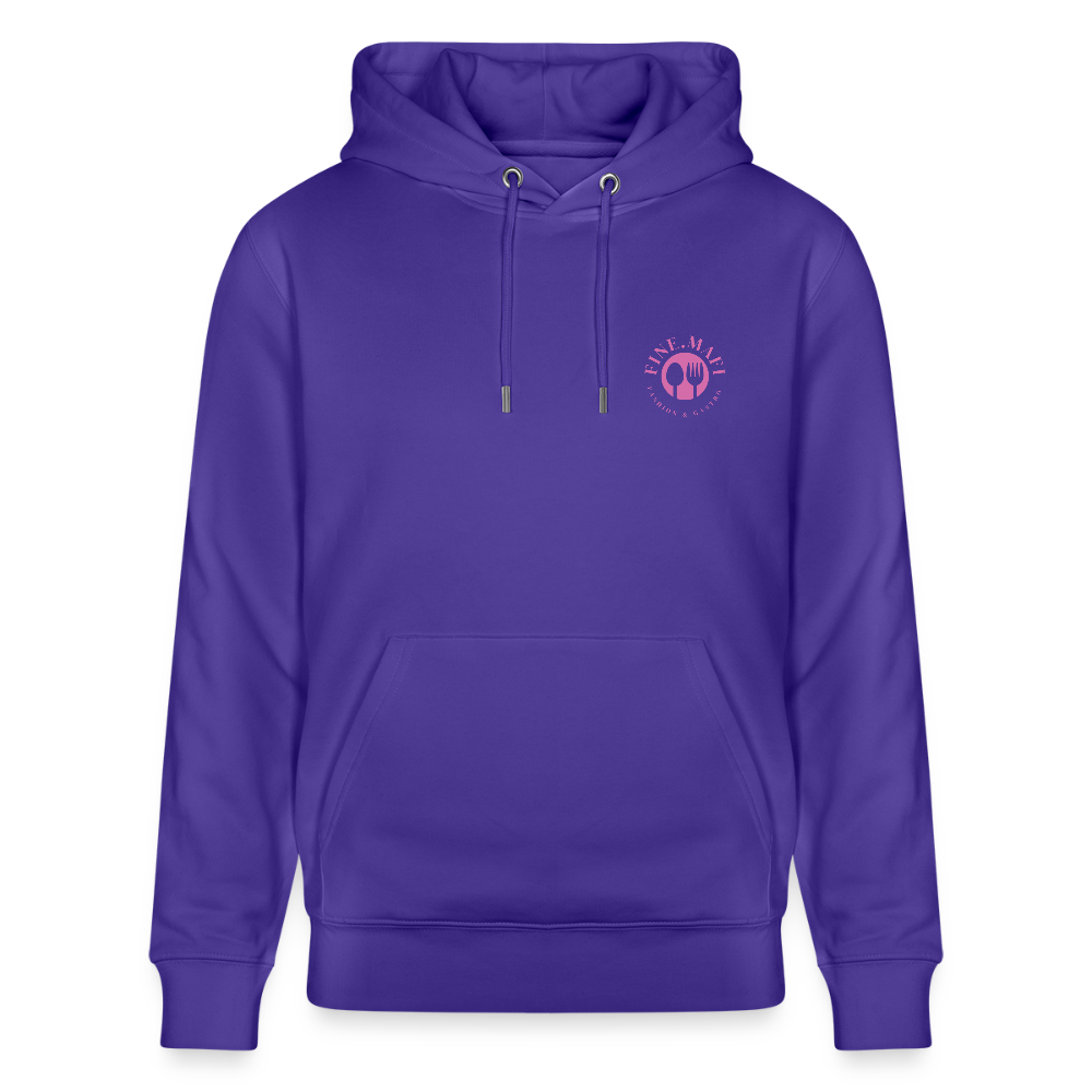 Unisex Bio-Hoodie Tasty - Purple Love 