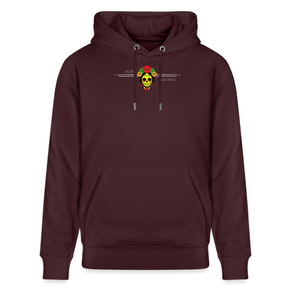 FOOD LOVE Unisex Bio-Hoodie Guaca - Maroon