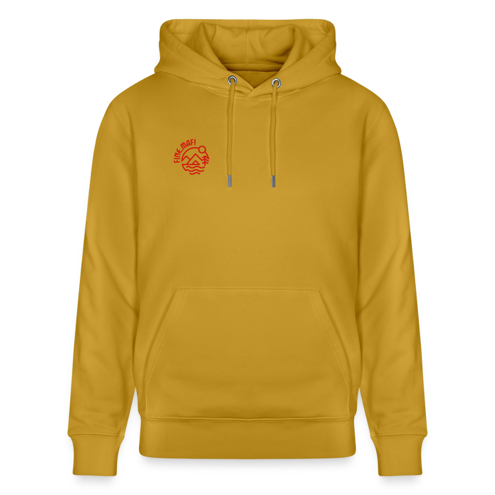 Vanlife Unisex Bio-Hoodie Coffee - Ocker