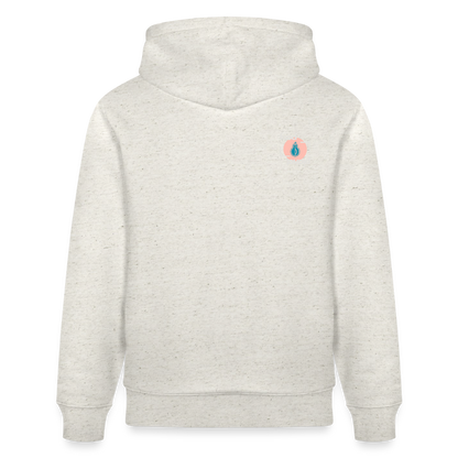 FINE.MAFI Relaxed Hoodie CREW - Beige meliert