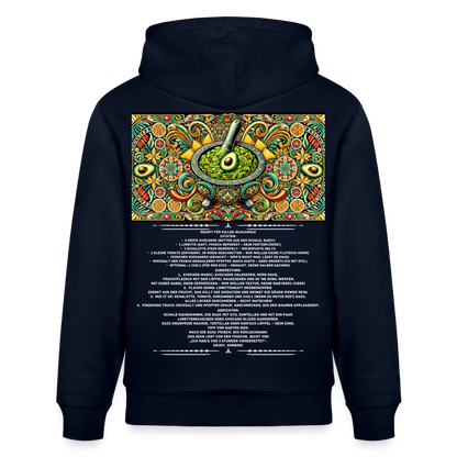 FOOD LOVE Unisex Bio-Hoodie Guaca - Navy