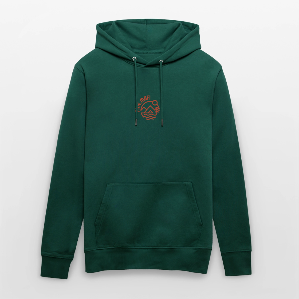 Vanlife Unisex Bio-Hoodie Firepit - Forest