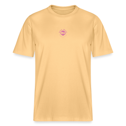 FOOD LOVE Relaxed Fit Unisex Bio-T-Shirt DIGGA - Hellgelb